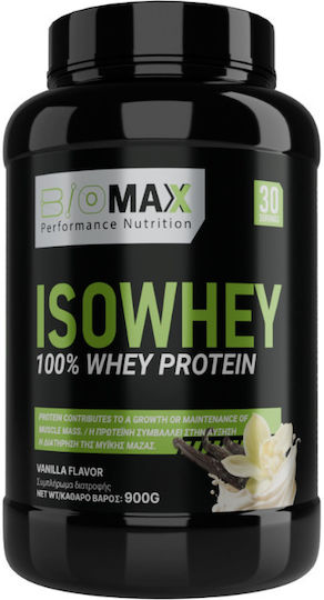 Biomax Πρωτεΐνη Ορού Γάλακτος με Γεύση Βανίλια 900gr