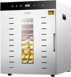Karni Gewerblicher Lebensmittel-Trockner & Dehydrator für 12 Schalen 1200W 46.5x57x54.8cm Karni Gewerblicher Lebensmittel-Trockner & Dehydrator für 12 Schalen 1200W 46.5x57x54.8cm