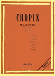 Frederic Chopin Mazurche Per Pianoforte Εκδόσεις Ricordi