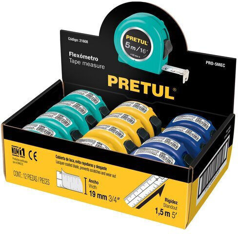 Mporazanis Tape Measure 19mm x 5m