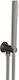 Water Supply Phone Holder Aisi316 Inox Pvd Black Brushed