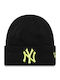 New York Yankees Детска Шапка Плетено Черен