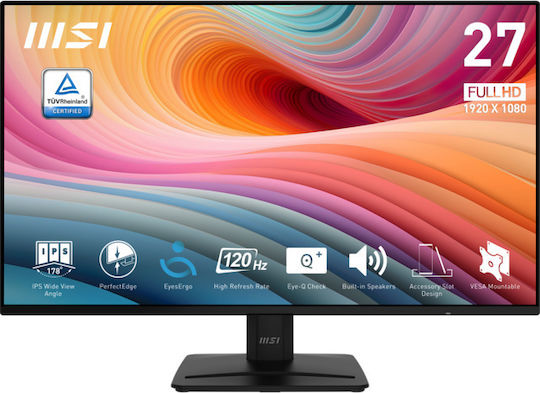 MSI Pro MP271A E2 IPS Monitor 27" FHD 1920x1080 με Χρόνο Απόκρισης 4ms GTG