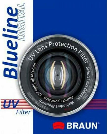 Braun Phototechnik Blueline Filter UV 62mm for Camera Lenses