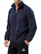 Ανδρική Ζακέτα Fleece Μπλε