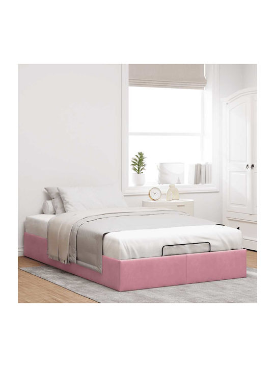 Half Double Bed Mattress Base Upholstered with ...