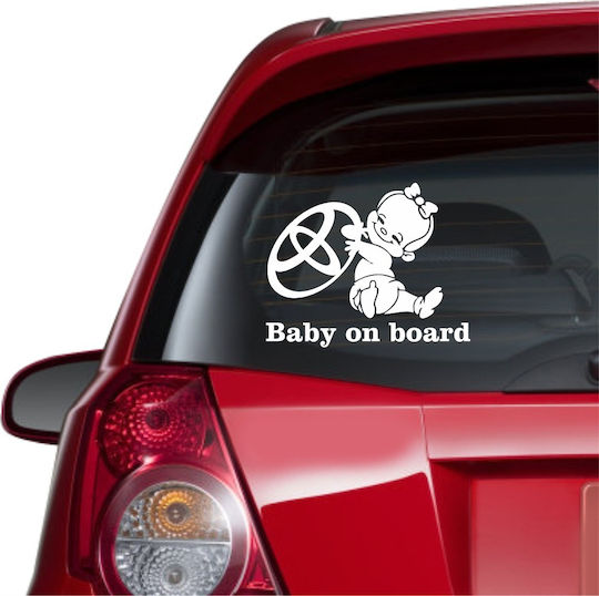 Toyota Autoaufkleber Baby an Bord 25cm x 20cm