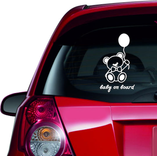 Car Sticker Baby On Board 50 10cm X 18cm