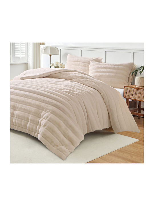 Liolios Home Duvet Cover Queen 220x240cm Volcan...
