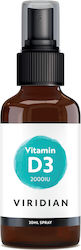 Viridian Liquid Vitamin D3 2000IU 20ml