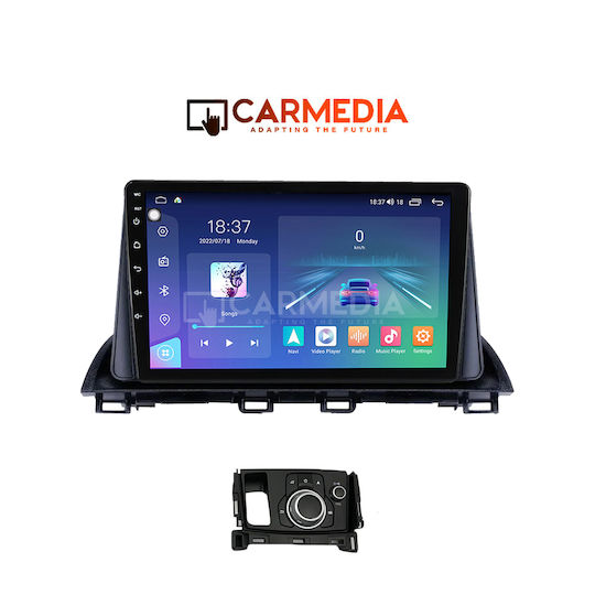 Carmedia Car Audio System for Mazda CX-4 2014 (Bluetooth/USB/WiFi/GPS/Apple-Carplay/Android-Auto) with Touch Screen 9"