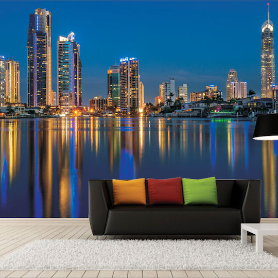 Gold Coast City Self-Adhesive Wallpaper 275cm
