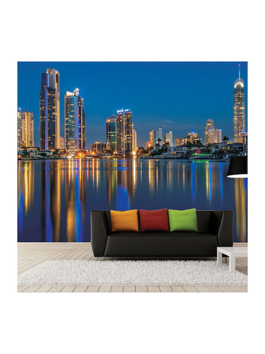 Gold Coast City Selbstklebende Tapete 290cm