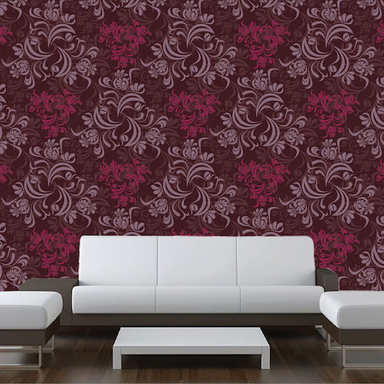 Retro Flowers Self-Adhesive Wallpaper 235cm
