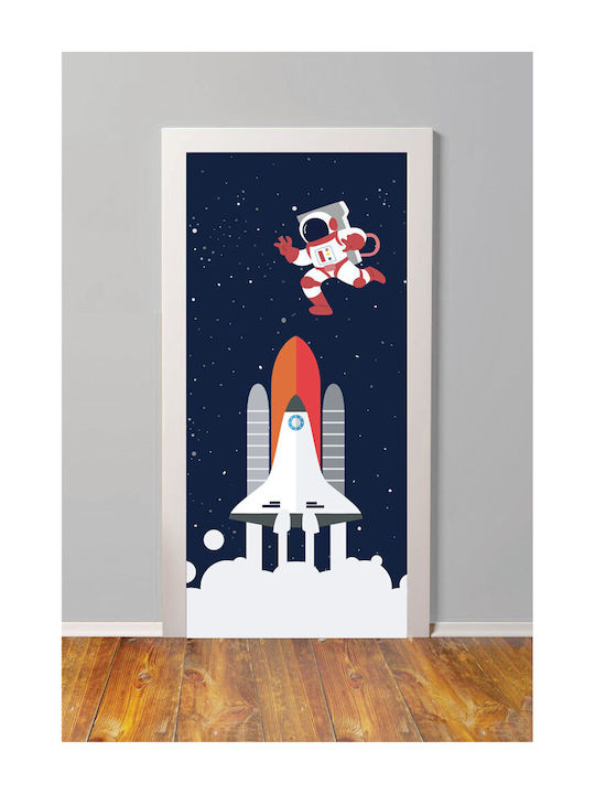 Astronaut Door Sticker 215cm
