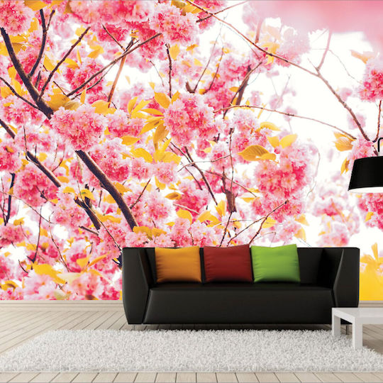 Schöne Blumen Selbstklebende Tapete 320cm