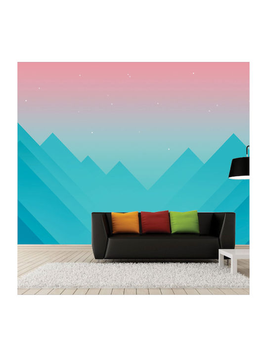 Self-Adhesive Wallpaper Green Pyramids 270cm