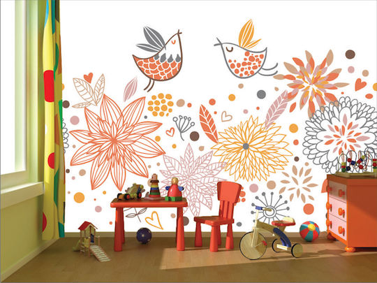 Chirping Self-Adhesive Wallpaper 500cm