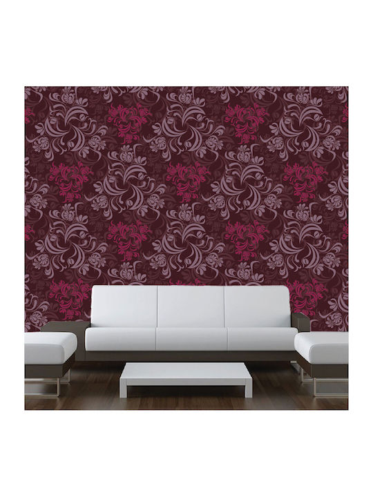 Selbstklebende Tapete Retro Blumen 265cm