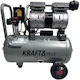 Kraft & Dele Single-Phase Air Compressors with Airtank 24lt KD1395