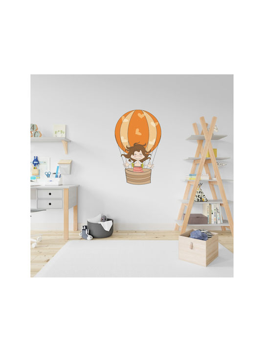 Sticker de perete Fetiță Zburătoare 44cm X 70cm