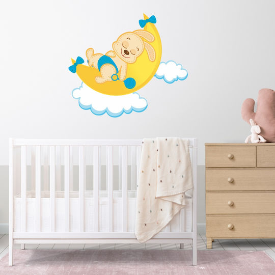 Sleeping Bunny Wall Sticker 103cm X 90cm