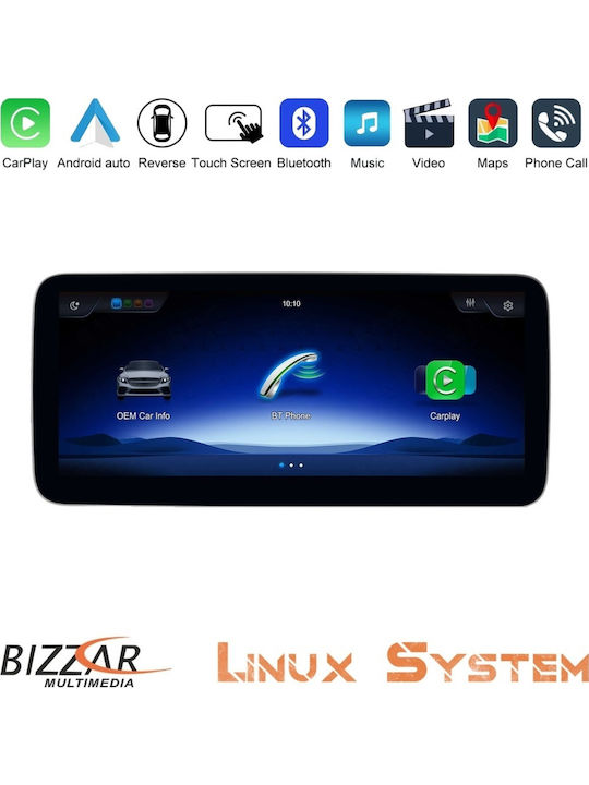 Bizzar Mercedes C Class Ntg4.0 W204 Ntg4.0 Linux Apple Carplay Android Auto Screen 10.25″ Hd Anti-reflection U-mb-6l02-w204
