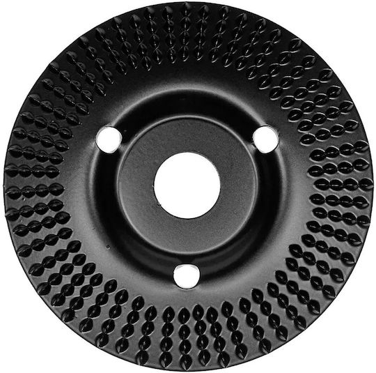 Circular Sanding Disc Shaped Rasp Wood Plastic Rubber Cellular Concrete Grade Ii 125x22.2 Mm Dedra
