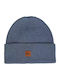 Beanie Ανδρικός Σκούφος Πλεκτός σε Γαλάζιο χρώμα
