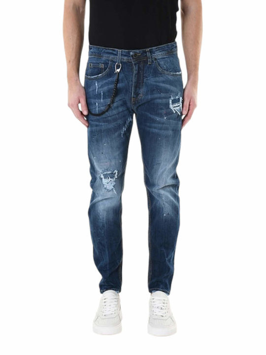 Xagon Man Pantaloni Jeans pentru Bărbați Elastic Albastru 2UMR241