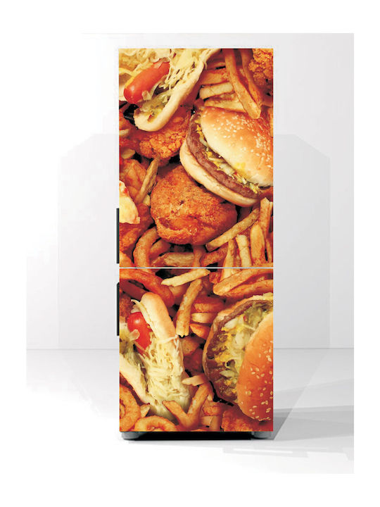 Fast Food 2 Fridge Sticker 200cm