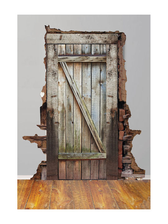 Old Door Door Sticker 95cm