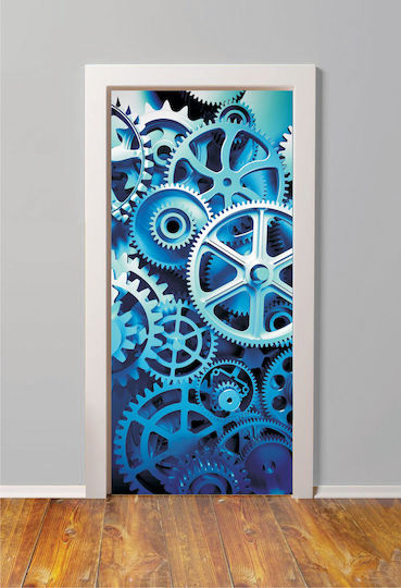 Türsticker Zahnräder 95cm