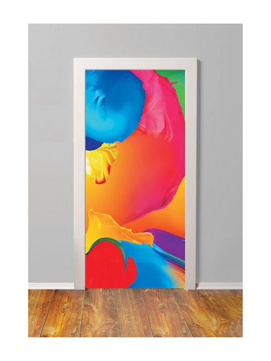 Door Sticker Watercolors 190cm
