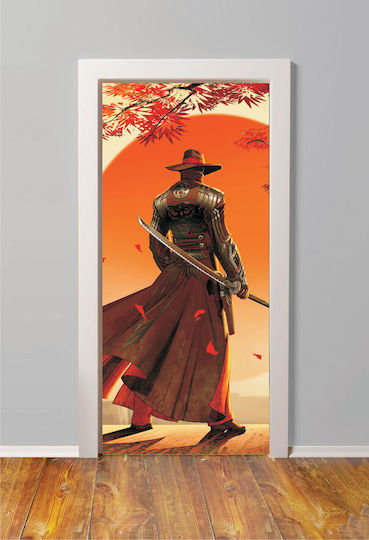 Samurai Türsticker 95 cm