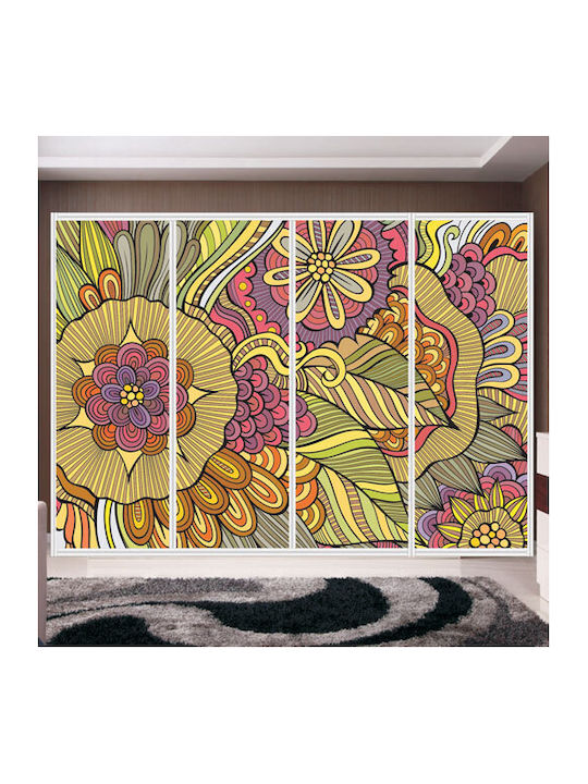 Vintage Wardrobe Sticker 290cm