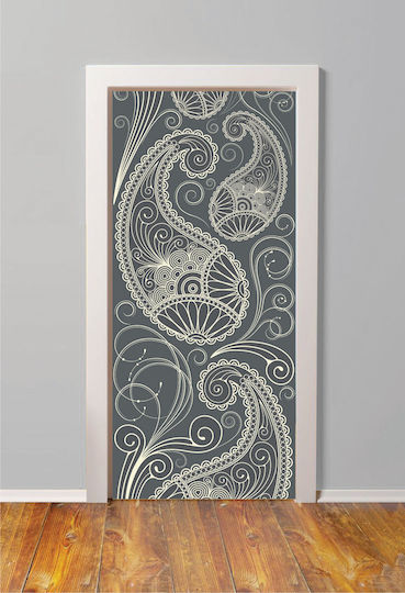 Retro-Design Türsticker 95cm