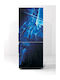 3D Refrigerator Sticker 190cm