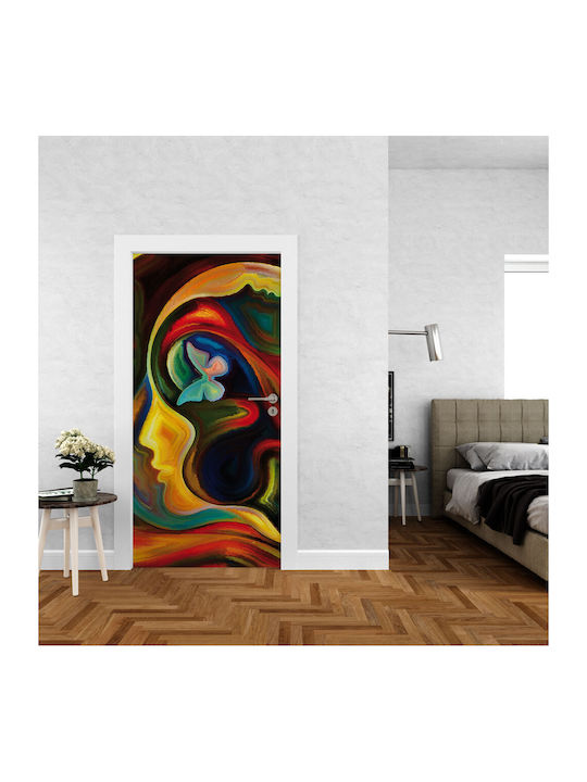 Αυτοκόλλητο Πόρτας Abstract 06 65cm
