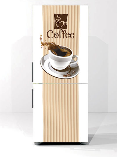 Αυτοκόλλητο Ψυγείου Coffee 190cm