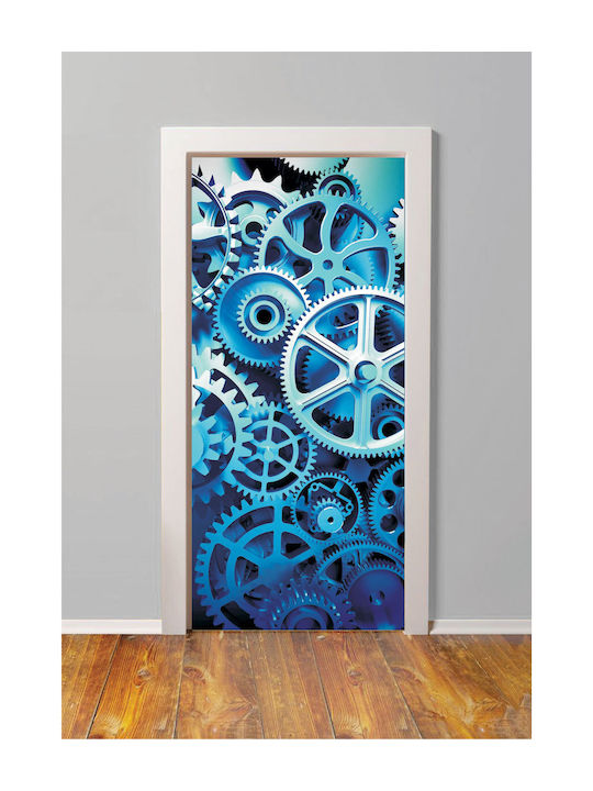 Türsticker Zahnräder 75cm