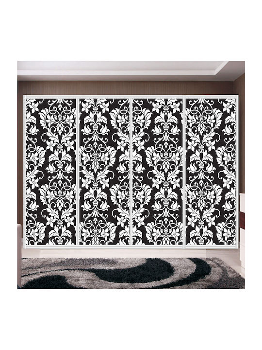 Wardrobe Sticker Retro Pattern 280cm