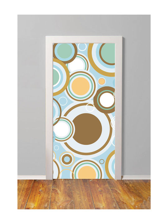 Groove Circles Door Sticker 185cm