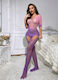 Bodystocking Sexy Ombre Roz-Mov
