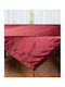 Silk Fashion Tischtuch 2009 Bordeaux 160x220cm