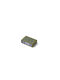 Lexon Flip Mini Tabletop Digital Clock LCD Plastic with Alarm Khaki