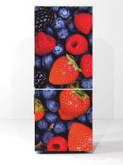 Kühlschrankaufkleber Erdbeeren Beeren 50cm