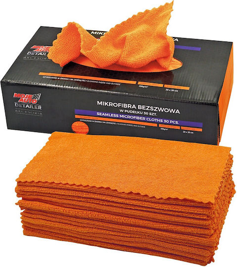 Moje Auto Mikrofaser-Auto-Tücher Set 30 Stück Länge 30 cm x Breite 30 cm