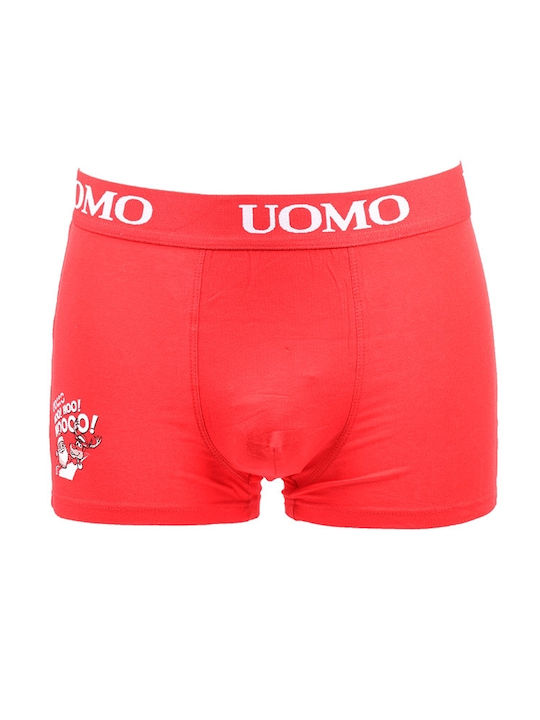 Uomo Men's Boxer Red