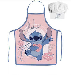 Disney Παιδική Ποδιά Κουζίνας με Σκούφο Ροζ 038499 Disney Παιδική Ποδιά Κουζίνας με Σκούφο Ροζ 038499